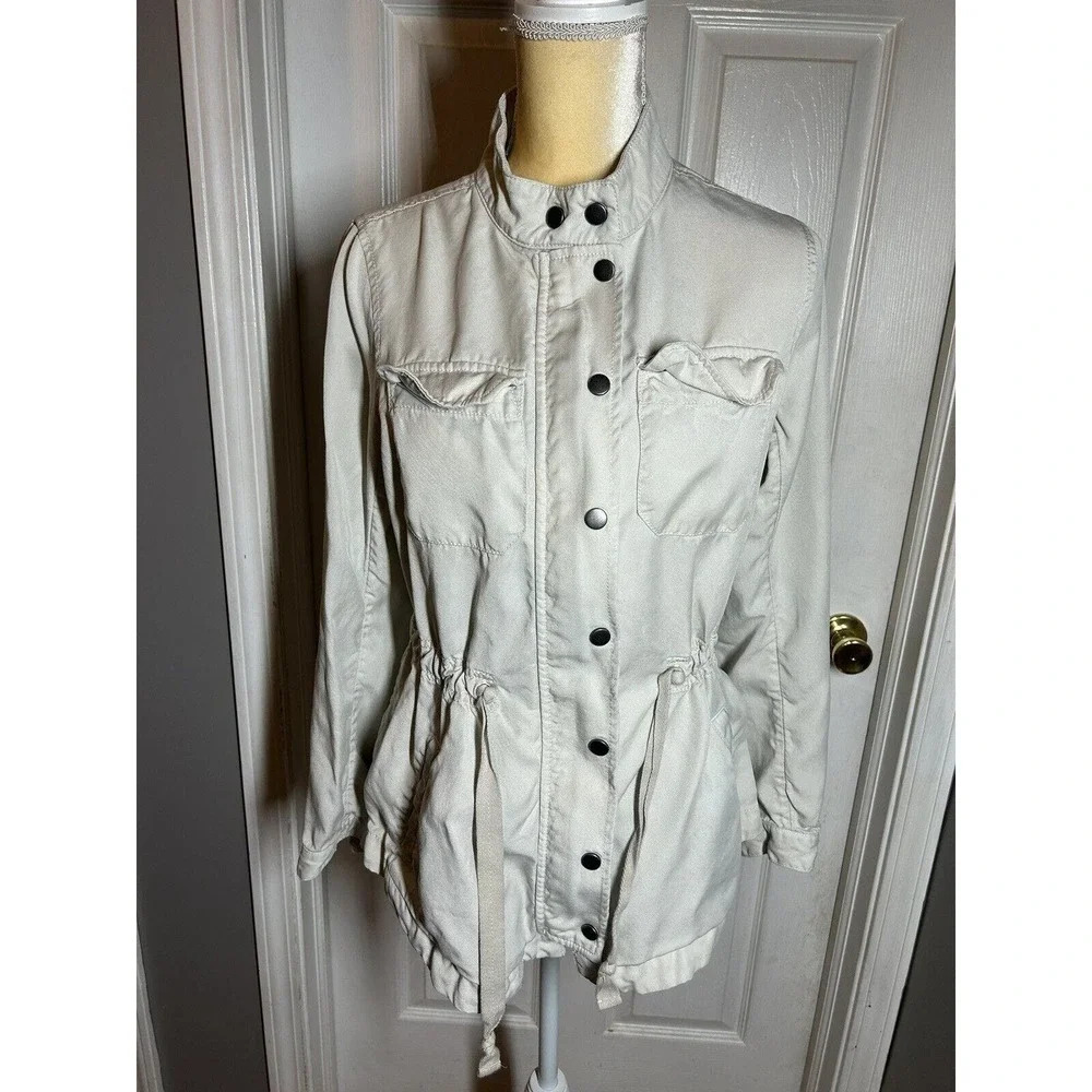LOFT DRAWSTRING UTILITY JACKET Women's Size S